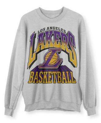 Unisex NBA Los Angeles Lakers Backcourt Crew Fleece Sweatshirt