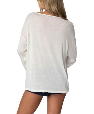  Daphney Ribbed T-Shirt