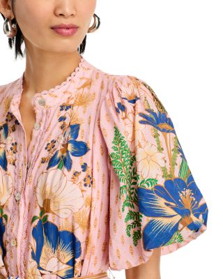 The Dream Garden Pink Mini Dress