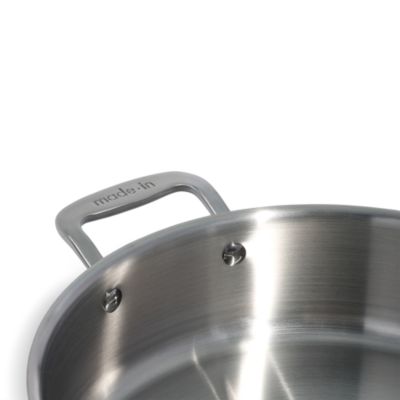 5 Ply Stainless Clad 6 Qt. Rondeau with Lid