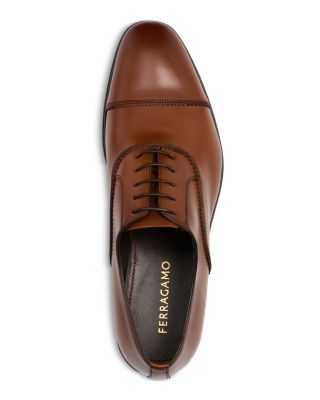Men's Boston Leather Cap Toe Oxfords