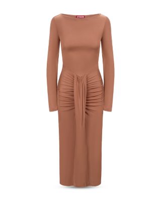 Gres Waterfall Ruffle Dress