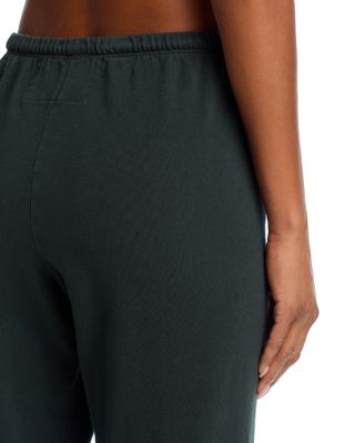 Cotton Logo Sweatpants in Grey Tent