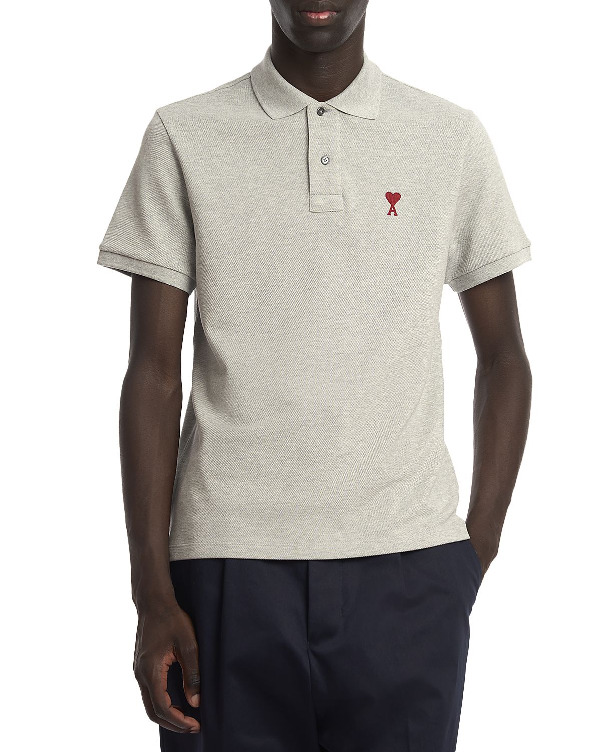 Ami Classic Ami De Coeur Regular Fit Polo Shirt