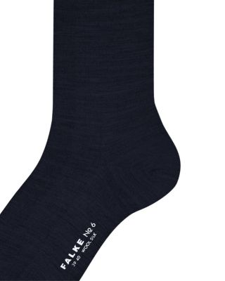 No. 6 Merino Wool, Silk & Nylon Knee High Socks