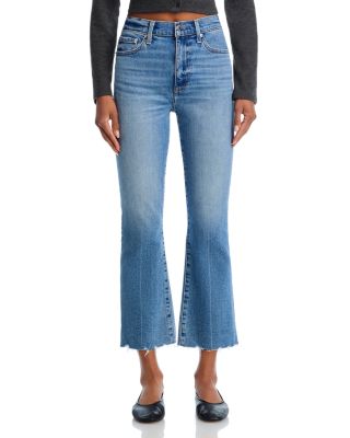 Lennon High Rise Crop Bootcut Jeans in Rhythm Vintage