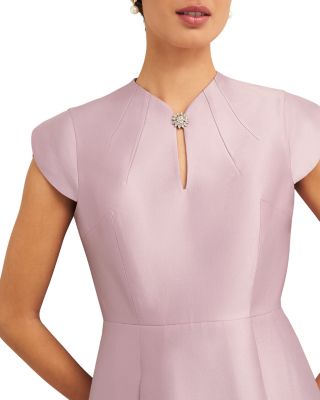 Rhea Pleated Skirt Dress