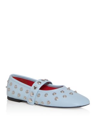 Stella McCartney - Women's Ryder Embellished Mary Jane Flats
