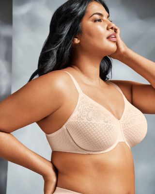 Visual Effects Unlined Underwire Minimizer Bra