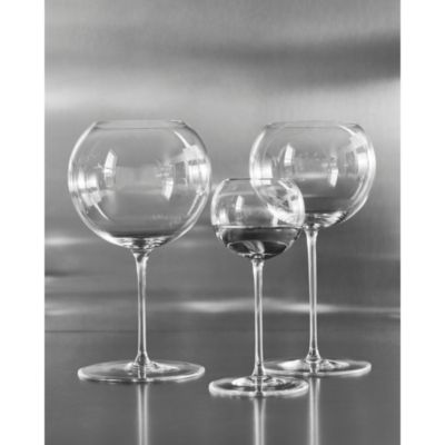 Geometry Red Wine Glass, Set of 2