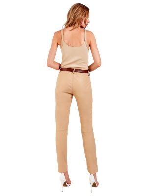 Jordan Recycled Leather Trousers