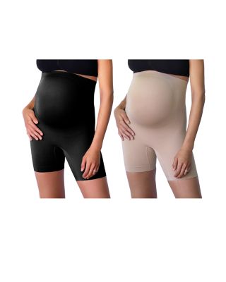 Shapewear Maternity Shorts, Pack of 2