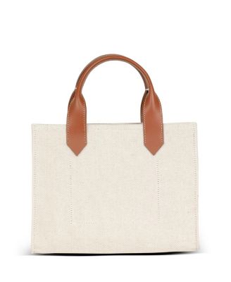  Women's B-Army Small Tote Bag in Canvas and Leather