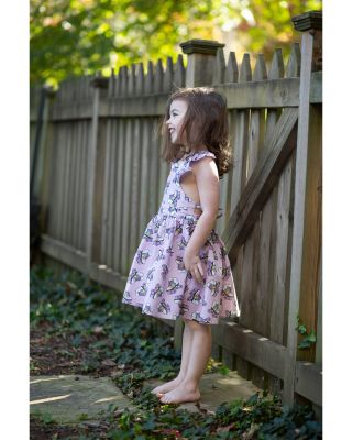 Girls' Ruffle Sleeve Dress in Rollerskates - Little Kid, Big Kid