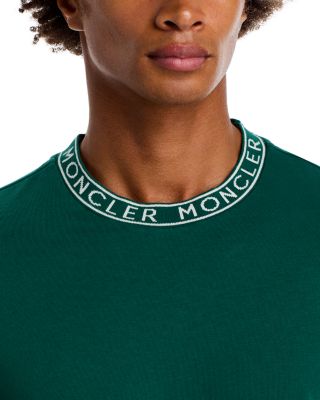 Cotton Embroidered Logo Graphic Tee 