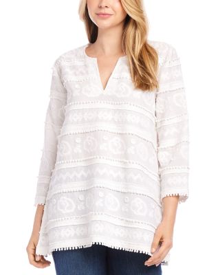 Karen Kane - Embroidered Tunic Top