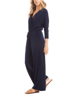 Crossover Neck Jumpsuit