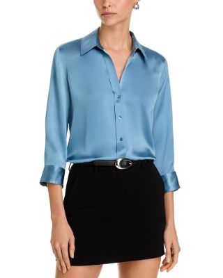 Dani Silk Charmeuse Blouse