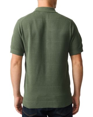 Masons Regular Fit Flat Knit Polo Shirt