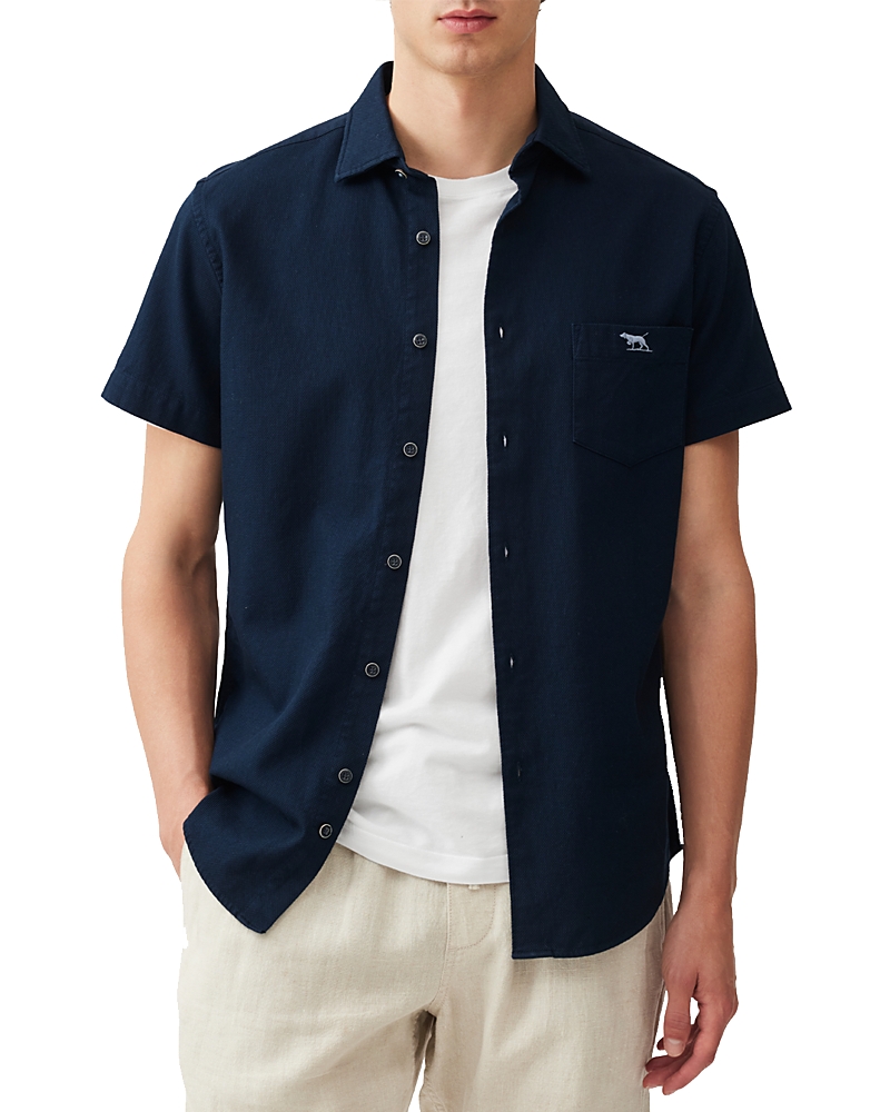 Rodd & Gunn Airtex Short Sleeve Slim Fit Shirt