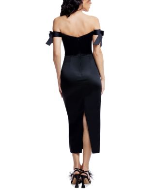 Verona Off-the-Shoulder Midi Dress