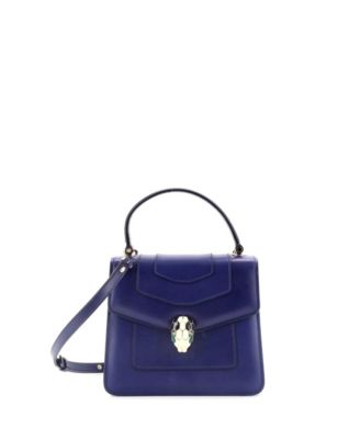 Pre-Owned Bvlgari - Serpenti Forever Top Handle Bag Leather