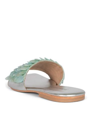 Women's Fishy Beaded Slide Sandals