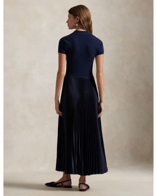 Polo Sweater Bodice Dress