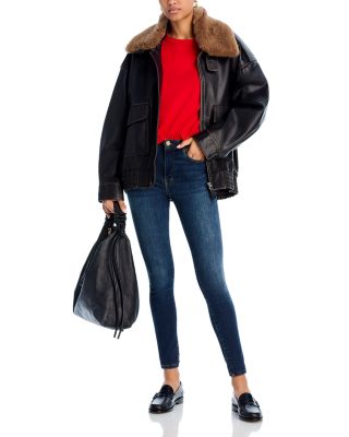 x Alix Earle The Alix High Rise Skinny Jeans in Flaunt