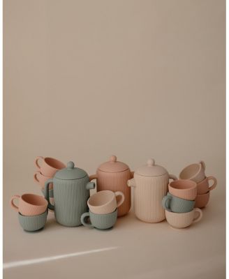  Silicone Tea Play Set Months+ - Ages 0-24 Months