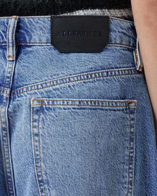 Fox High Rise Crop Wide Leg Jeans in Light Indigo