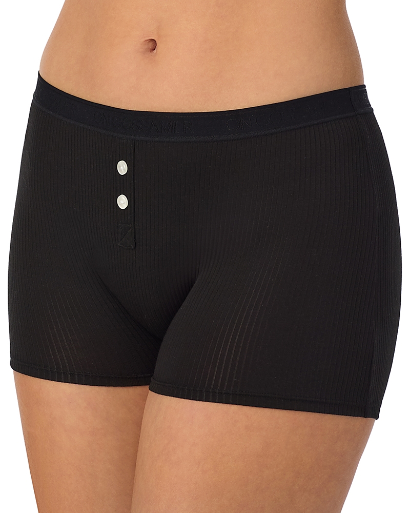 On Gossamer On Gassamer Cabana Cotton Rib Boxer Shorts