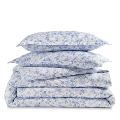 Sky - Blue Meadow Sateen Duvet Cover Set, Full/Queen - Exclusive