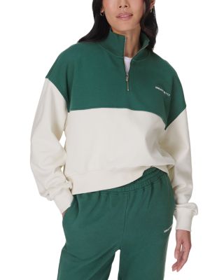 Sweaty Betty - Revive Crop Half Zip Sweatshirt