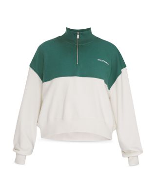 Revive Crop Half Zip Sweatshirt