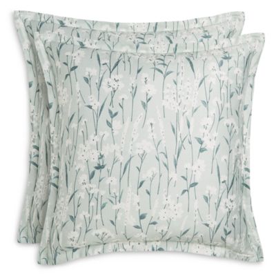 Sky - Field Flowers Sateen Euro Sham Set - Exclusive