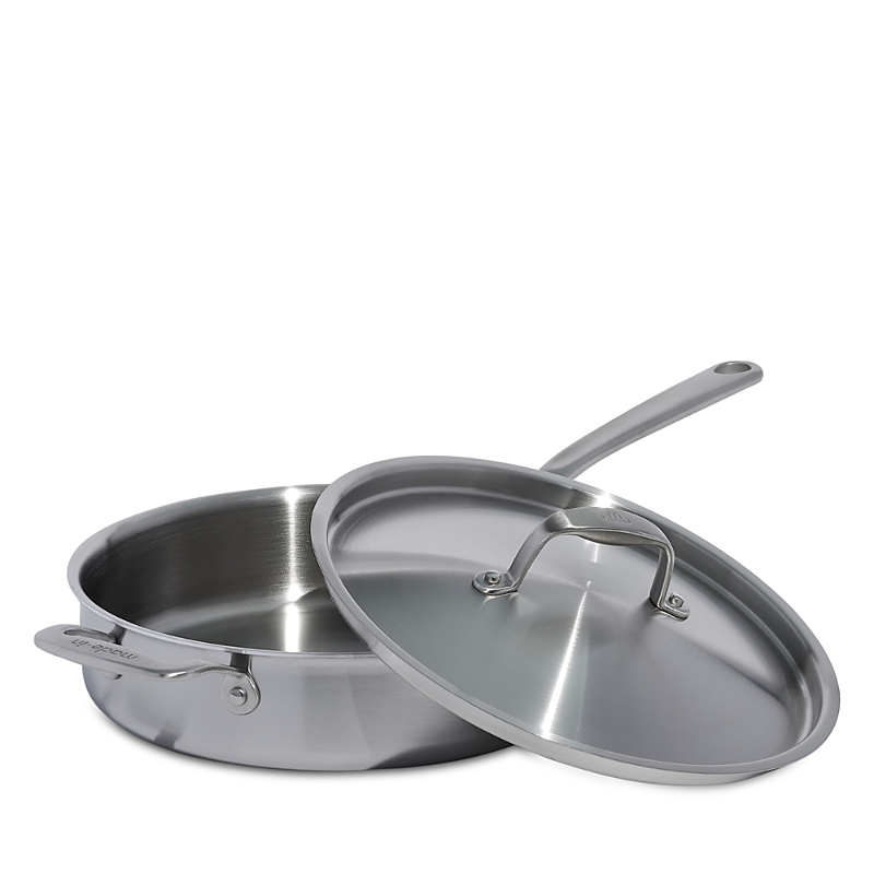Made In 5 Ply Stainless Steel 3.5 Qt. Saute Pan And Lid In Stainless
