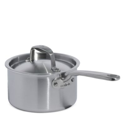 5 Ply Stainless Clad 2 Qt. Saucepan and Lid