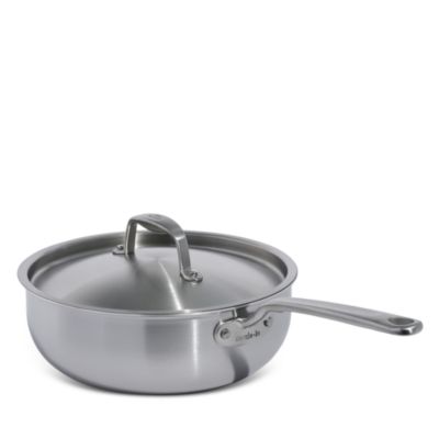 5 Ply Stainless Clad 3 Qt. Saucier and Lid