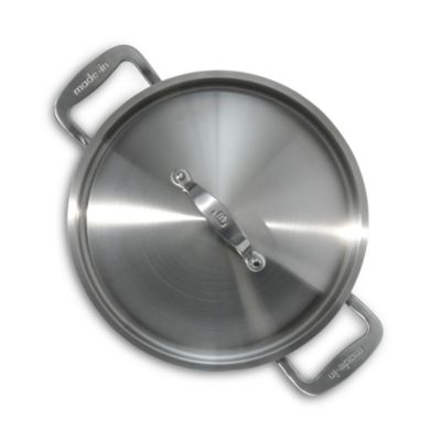 5 Ply Stainless Clad 8 Qt. Stockpot and Lid