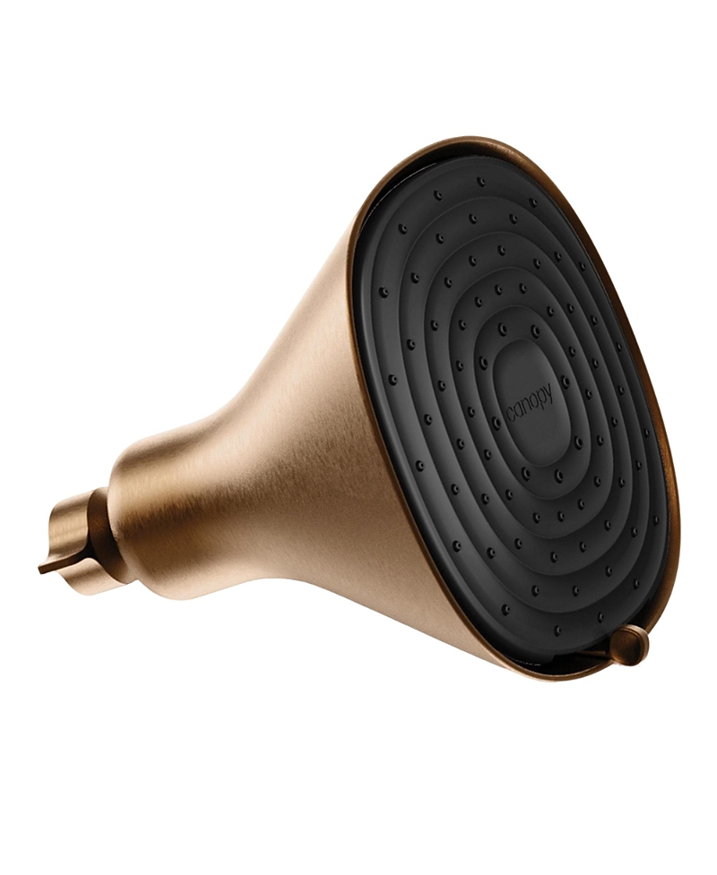 Canopy Filtered Showerhead In Brown