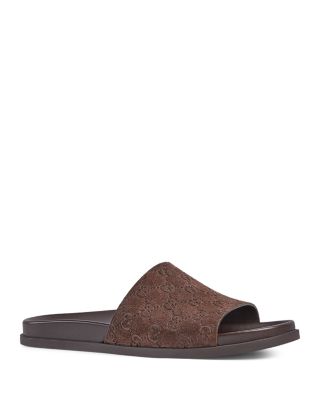 Men's Luxury Suede GG Sandals