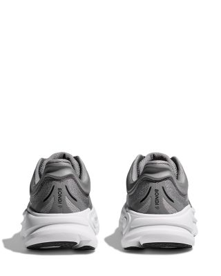 Men's Bondi 9 Lace Up Running Sneakers in Galatic Grey