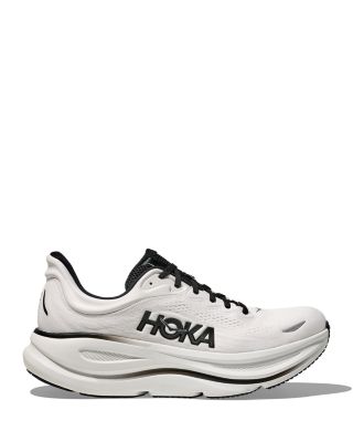Men's Bondi 9 Running Sneakers in White Black