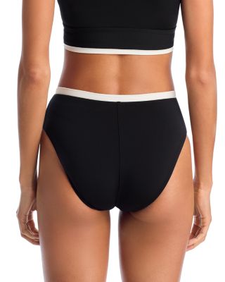 Tiena T-Shirt Swim Top & High Waist Bottoms