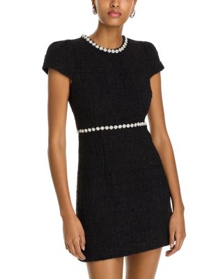 LIKELY - Morley Embellished Boucl&eacute; Mini Dress