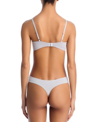 Minx Balconette Bra &amp; Skarlett Blue Minx Lace Front Thong