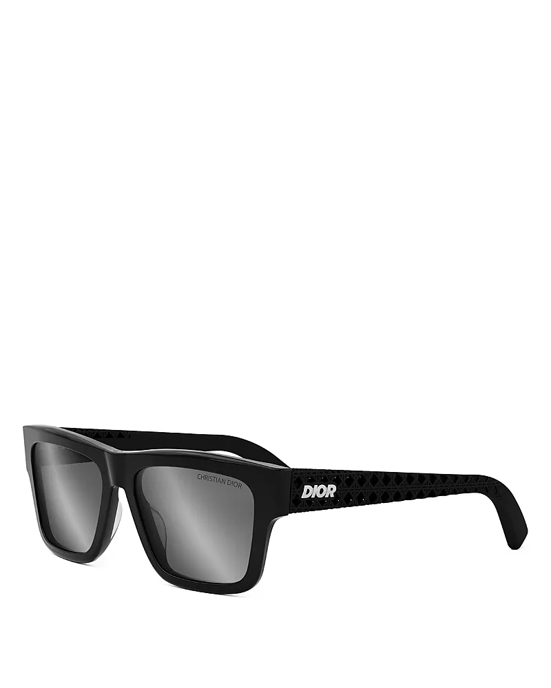 Dior Dior3D S2I Rectangular Sunglasses, 56mm