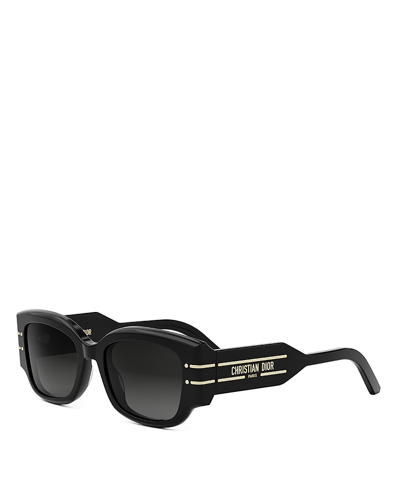 Dior DiorSignature S13I Rectangle Sunglasses, 52mm