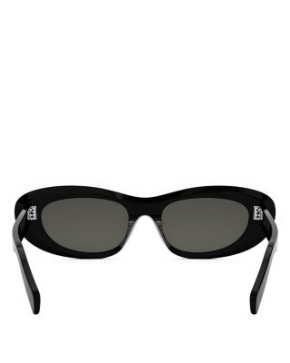 3 Dots Rectangular Sunglasses, 54mm
